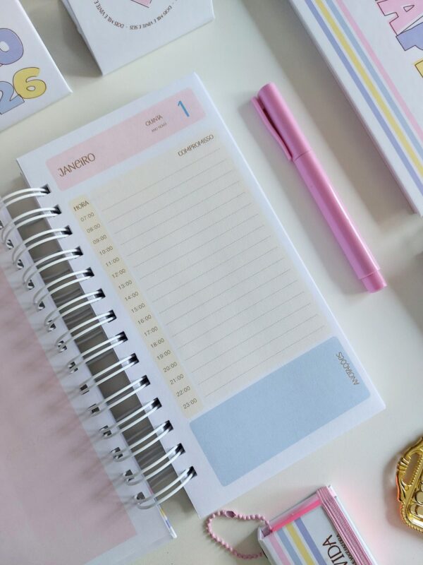 Agenda Collors 2026 - Slim  Arquivo Digital - Imagem 2