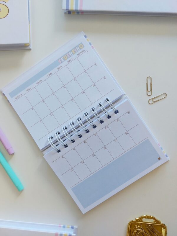 Mini planner Collors 2026 - A6 - Arquivo Digital - Imagem 3