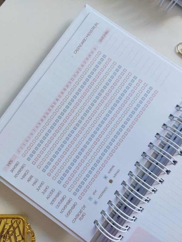 Planner Collors 2026 A5 horizontal pautado - Arquivo Digital - Imagem 15
