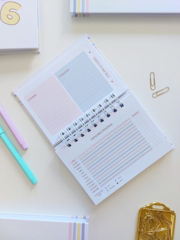 Mini planner Collors 2026 - A6 - Arquivo Digital - Imagem 4