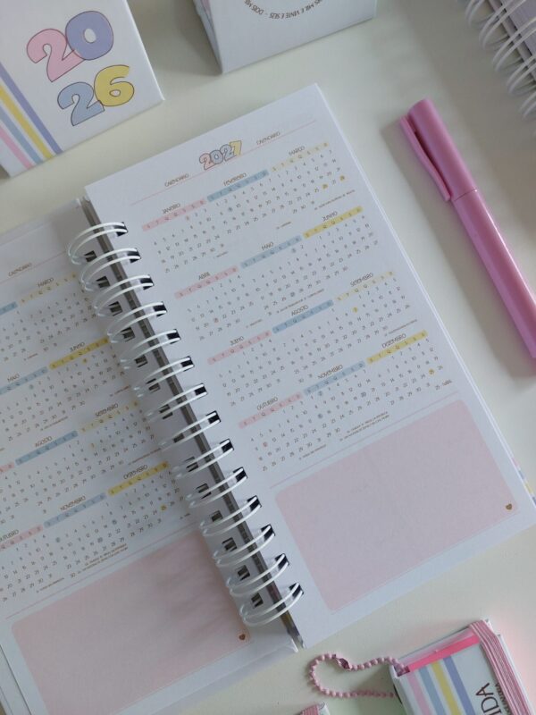 Agenda Collors 2026 - Slim  Arquivo Digital - Imagem 4