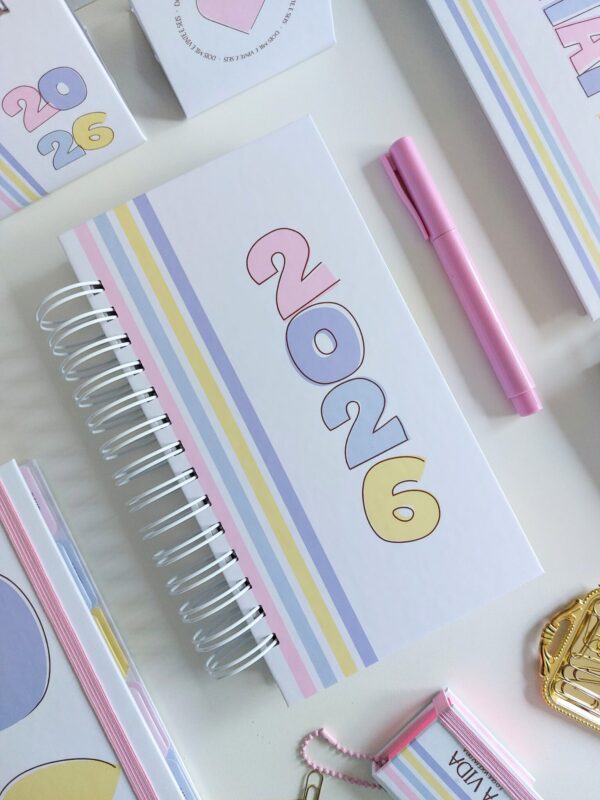 Planner Collors 2026 - Slim - Arquivo Digital - Imagem 2