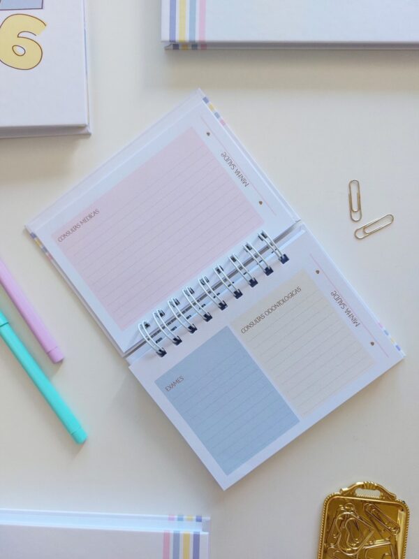Mini planner Collors 2026 - A6 - Arquivo Digital - Imagem 7