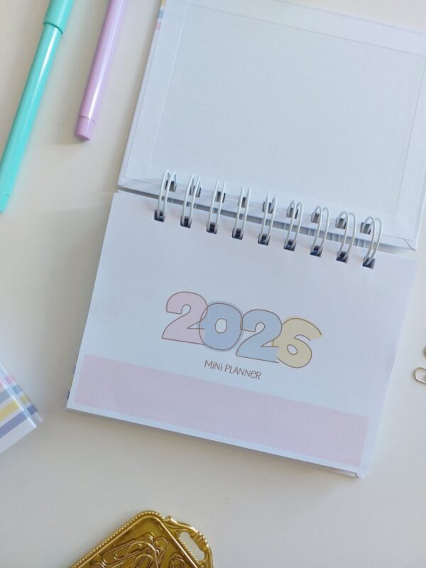 Mini planner Collors 2026 - A6 - Arquivo Digital - Imagem 9
