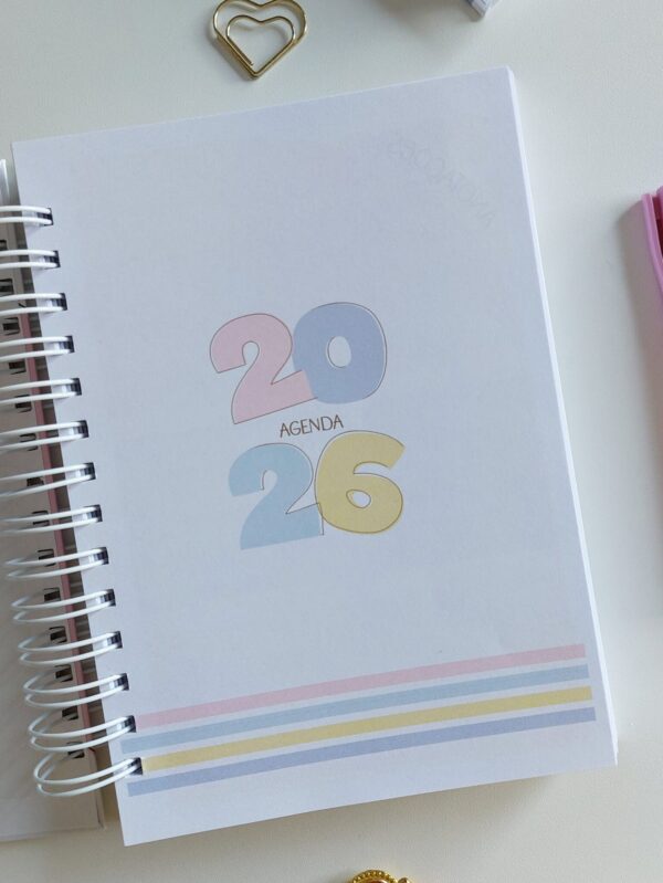 Agenda Collors 2026 - A5 - Arquivo Digital - Imagem 8