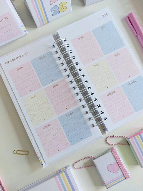 Agenda Collors 2026 - Slim  Arquivo Digital - Imagem 11