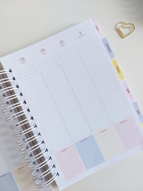 Planner Collors 2026 A5 vertical box - Arquivo Digital - Imagem 16